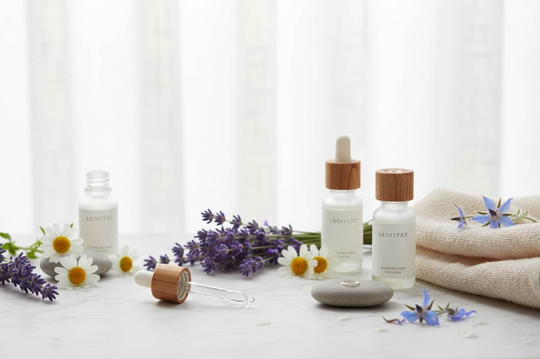 Gentle natural aromatherapy support for anxiety and nervous system regulation