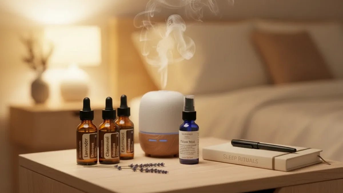 Creating Soothing Aromatherapy Blends for Sleep and Restful Nights - Burnt Orchid Organics