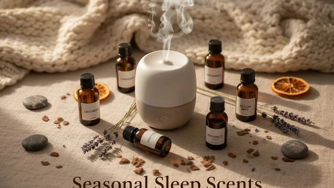 Seasonal Sleep Scents: Lavender, Cedarwood, and Citrus to Ease Sleep in Autumn and Winter - Burnt Orchid Organics