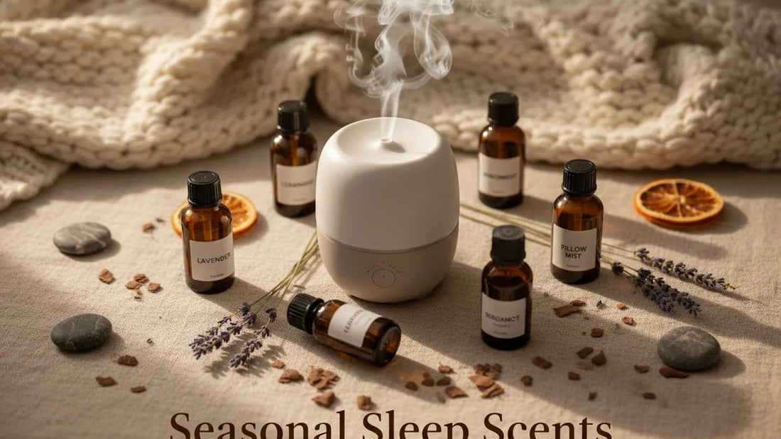 Seasonal Sleep Scents: Lavender, Cedarwood, and Citrus to Ease Sleep in Autumn and Winter - Burnt Orchid Organics