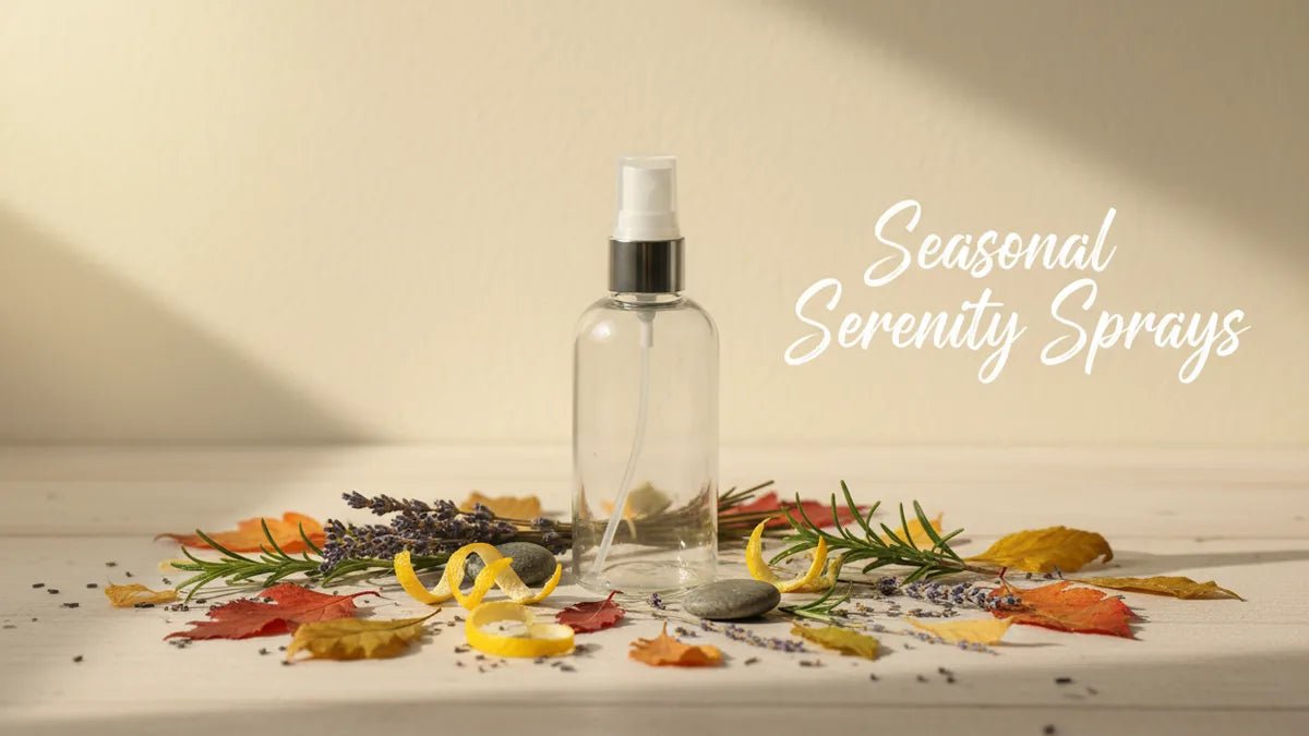 Seasonal serenity sprays: crafting calming botanicals for spring and fall rooms - Burnt Orchid Organics