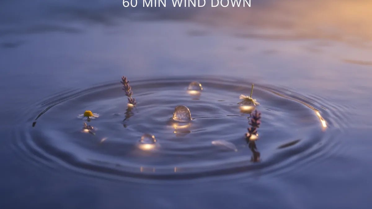 Evening wind-down rituals to reduce stress and improve sleep quality - Burnt Orchid Organics