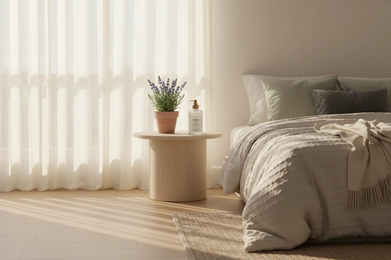 Natural aromatherapy relief for morning stiffness and muscle tension