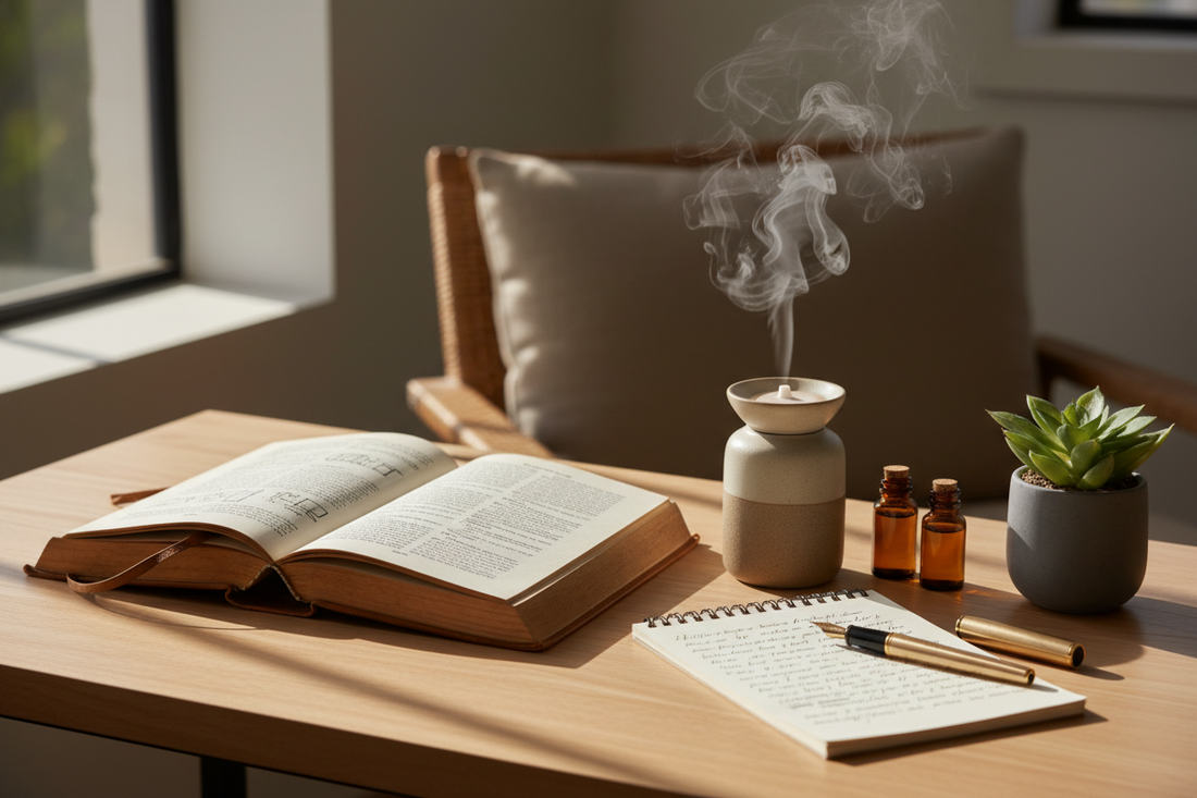 Neurodivergent-affirming guide to focus using sensory-safe aromatherapy for ADHD and autism"