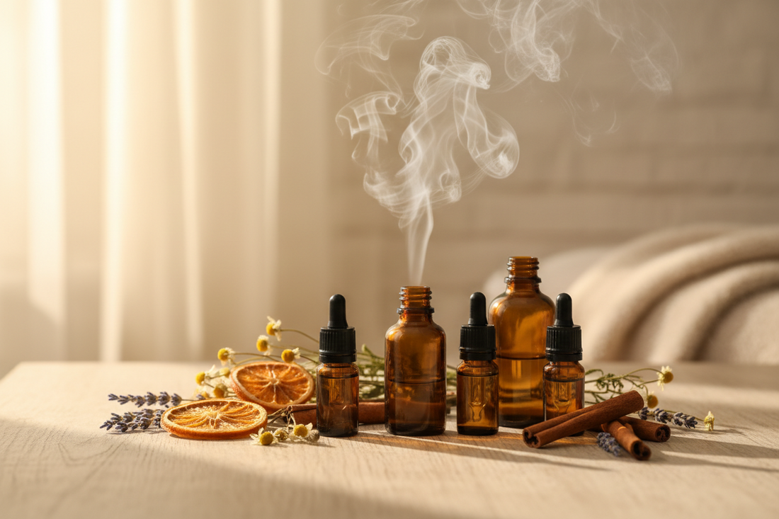 Natural aromatherapy support for low mood and nervous system regulation