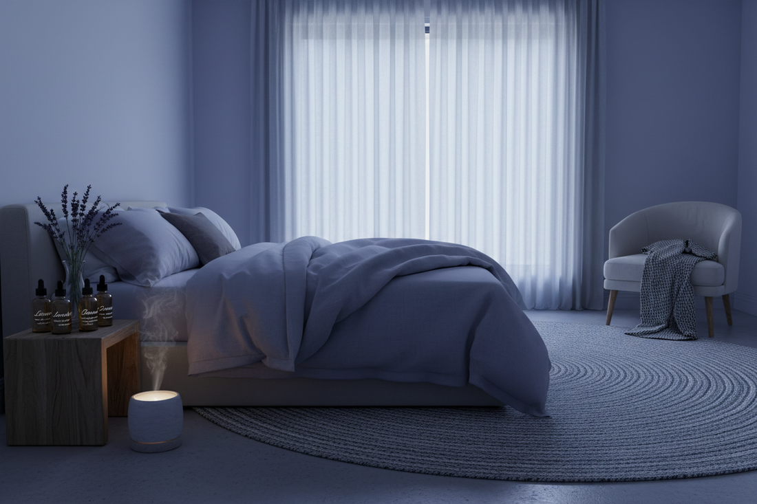 Sensory-safe aromatherapy products to support natural sleep and wind-down routines