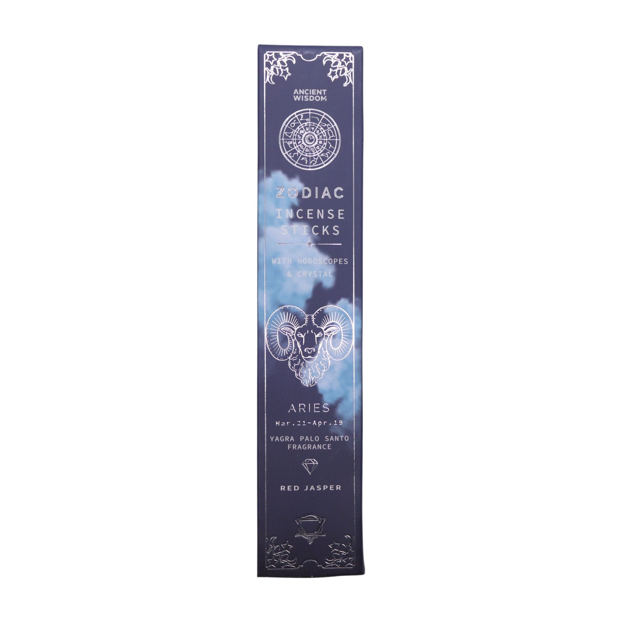 Arruda Zodiac Gemstone Crystal Incense - Pisces - Burnt Orchid Organics