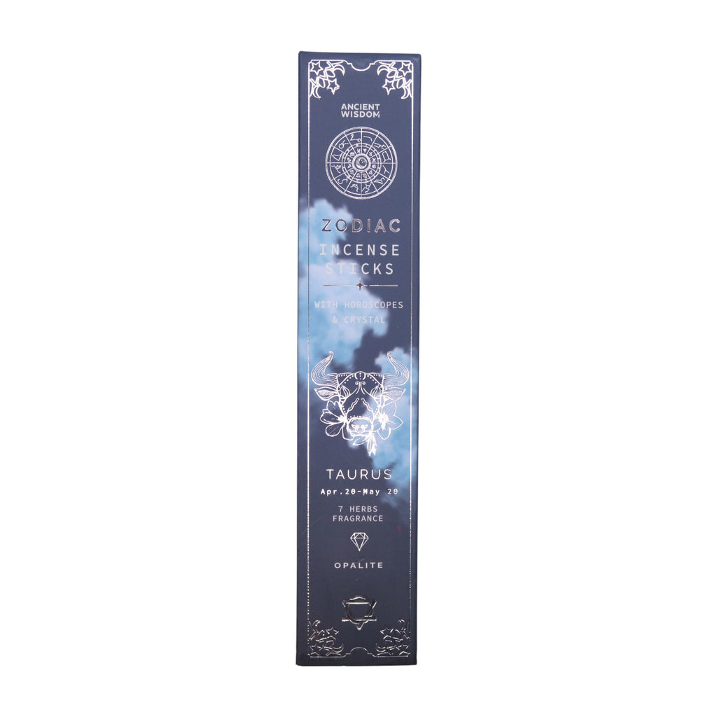 7 Herbs Zodiac Gemstone Crystal Incense - Taurus - Burnt Orchid Organics