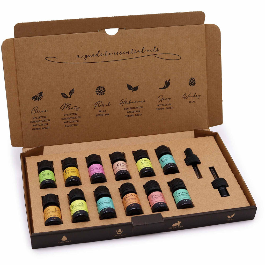 Aromatherapy Essential Oil Set - Summer - Burnt Orchid Organics