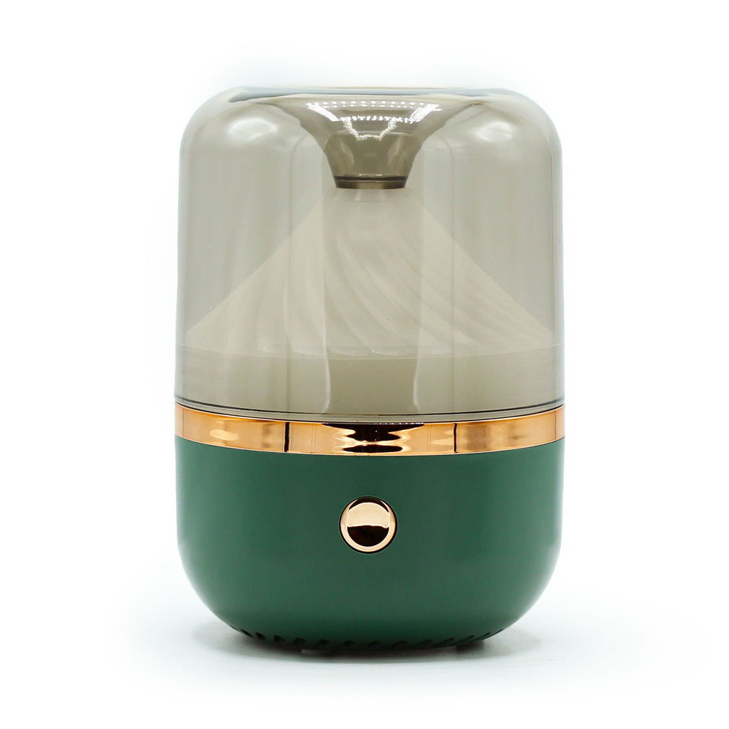 Urban Aroma Diffuser Green & Bronze - USB - Colour Change - Burnt Orchid Organics