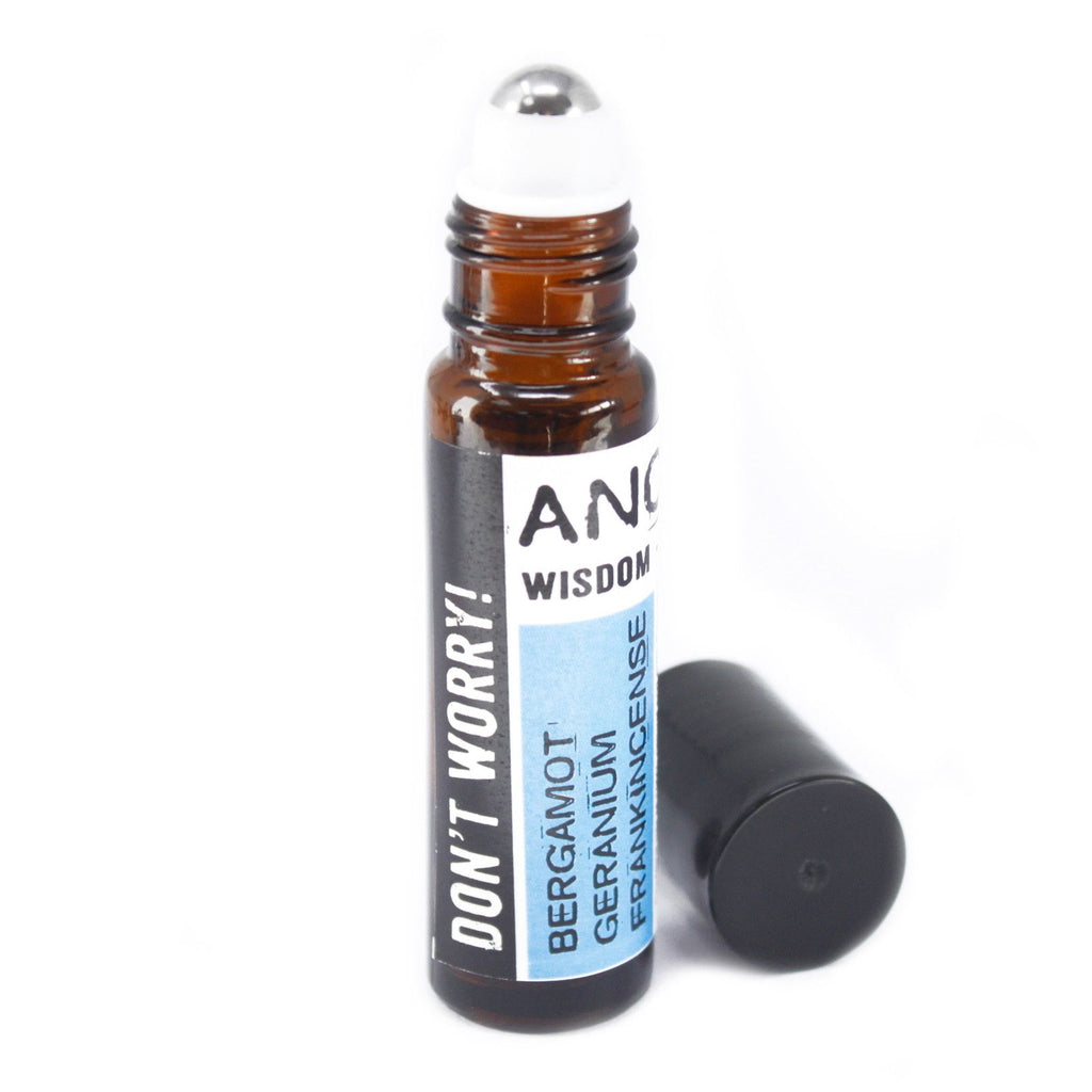 10ml Roll On Essential Oil Blend - Don't Worry! - Burnt Orchid Organics