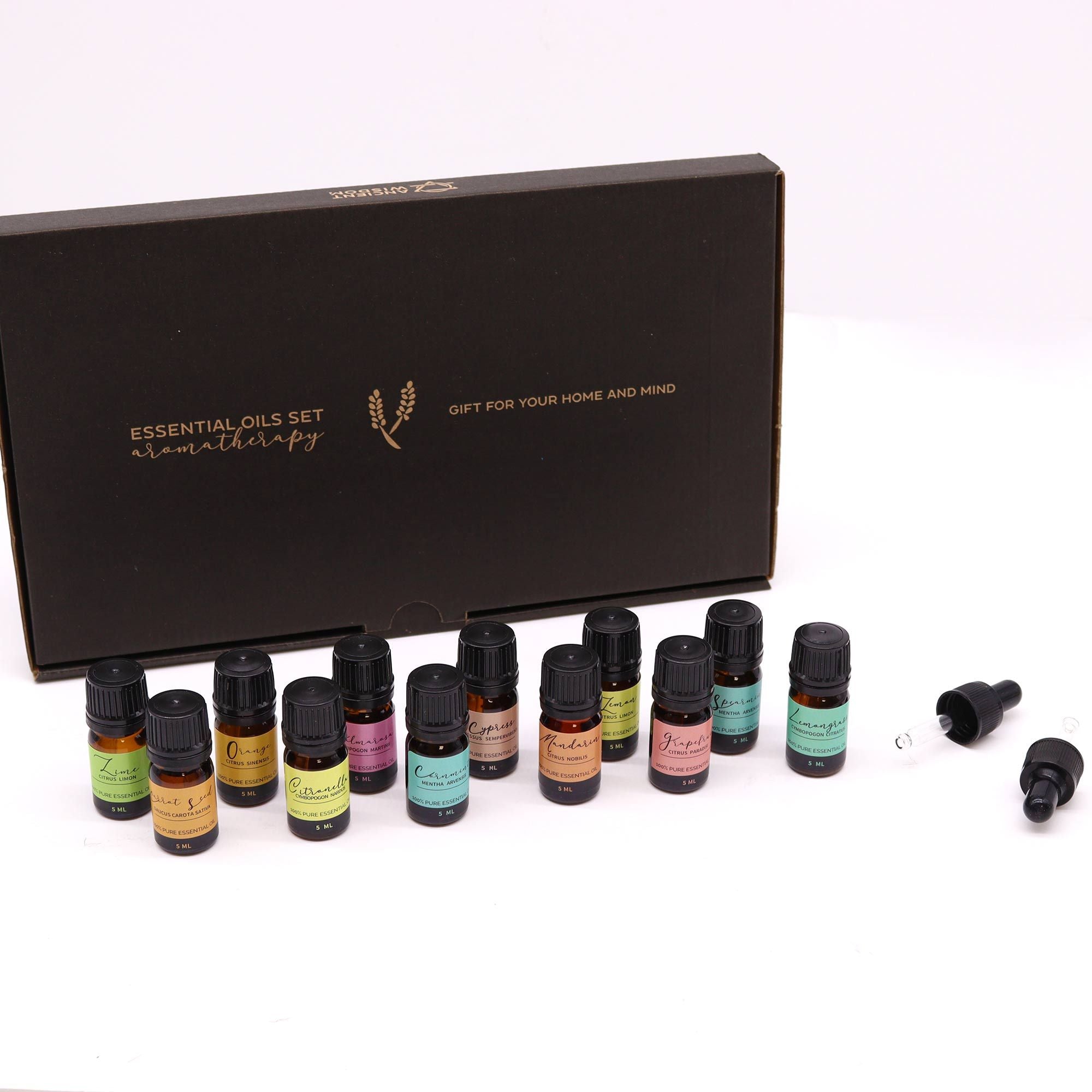 Aromatherapy Essential Oil Set - Summer - Burnt Orchid Organics