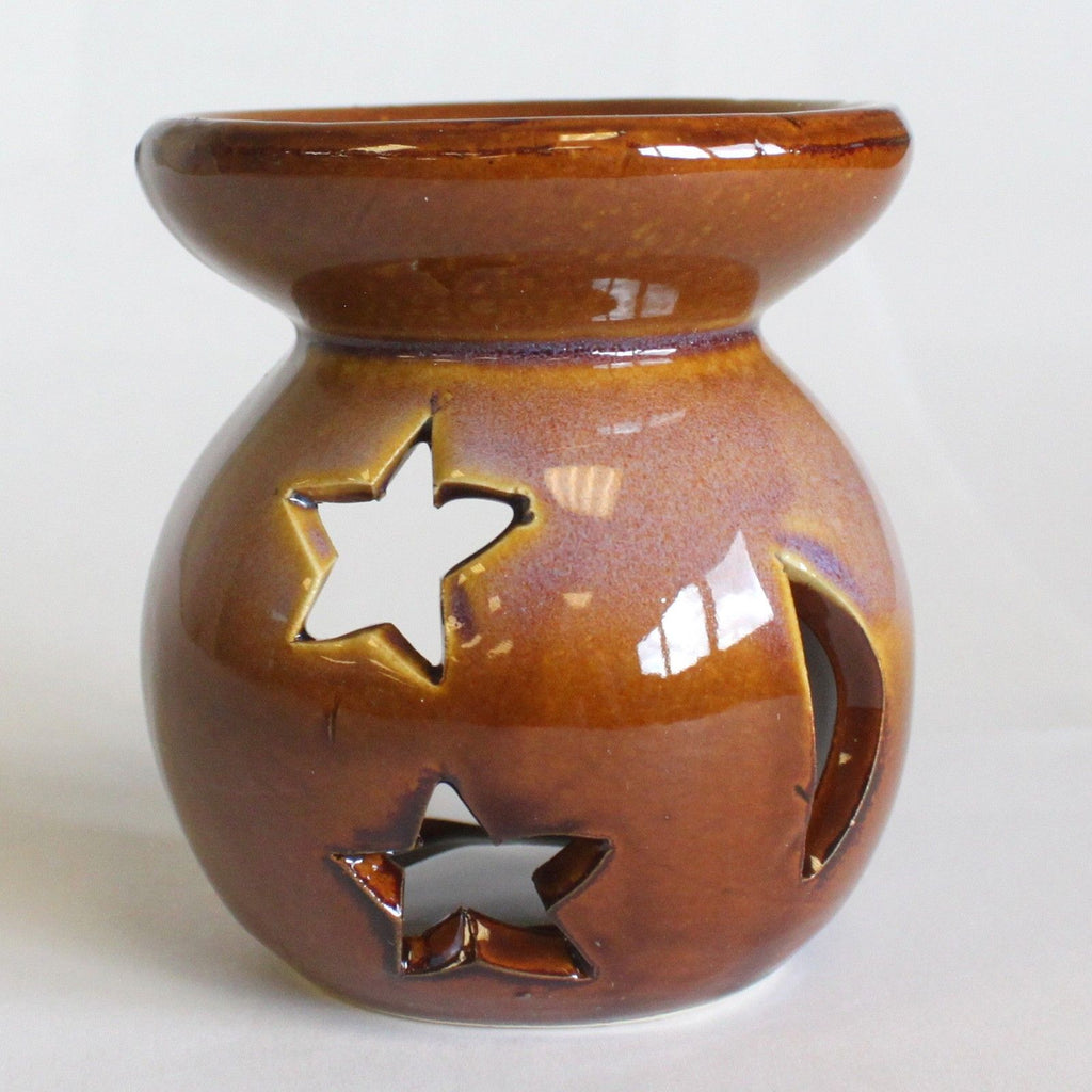 Moon & Star Oil Burners - Burnt Orchid Organics