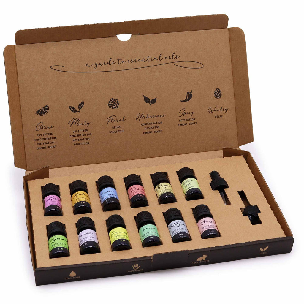 Aromatherapy Essential Oil Set - Spring - Burnt Orchid Organics