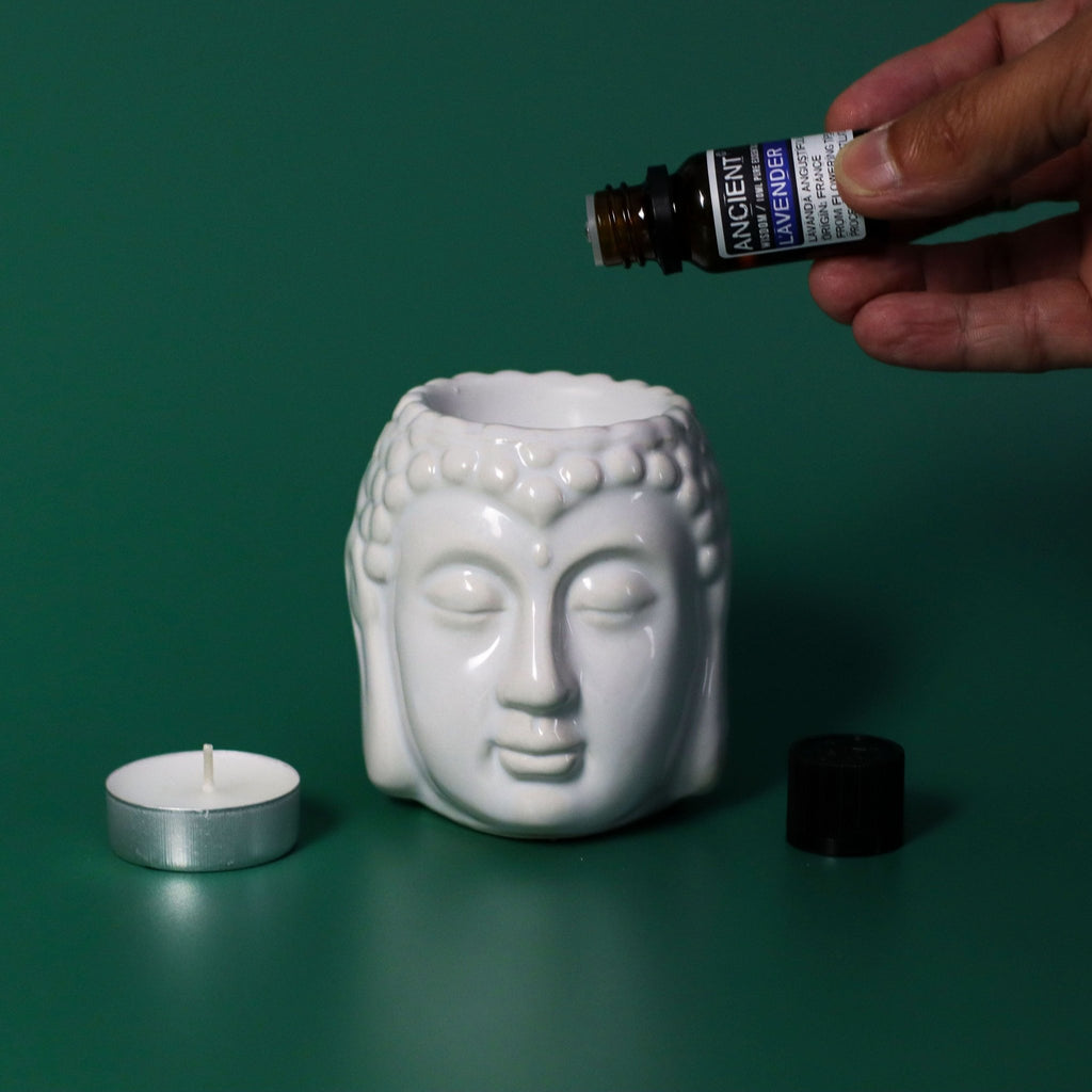 Set of Lavender, Tea Tree & Rosemary Essential Oils - 10ml Each - Burnt Orchid Organics