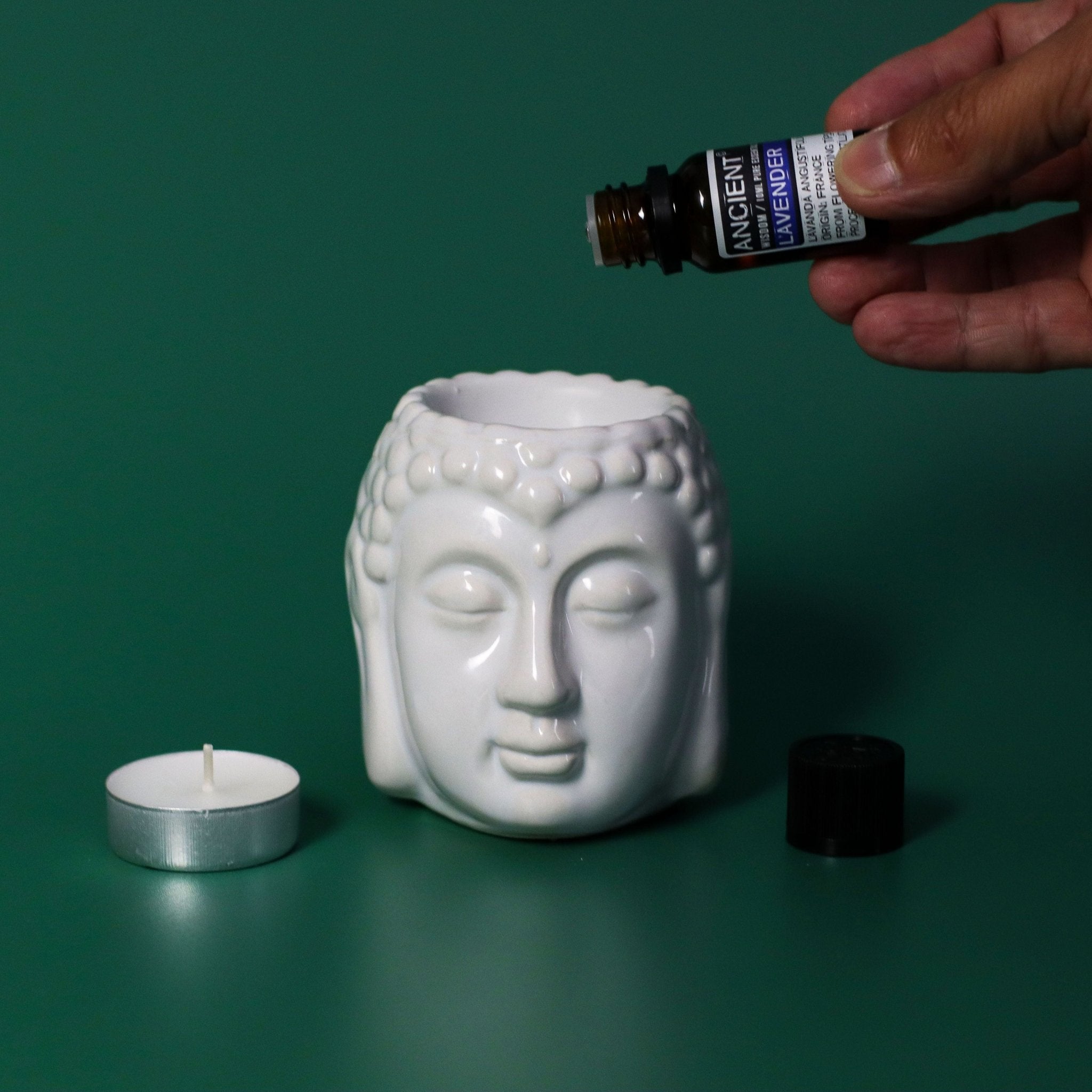 Set of Lavender, Tea Tree & Rosemary Essential Oils - 10ml Each - Burnt Orchid Organics