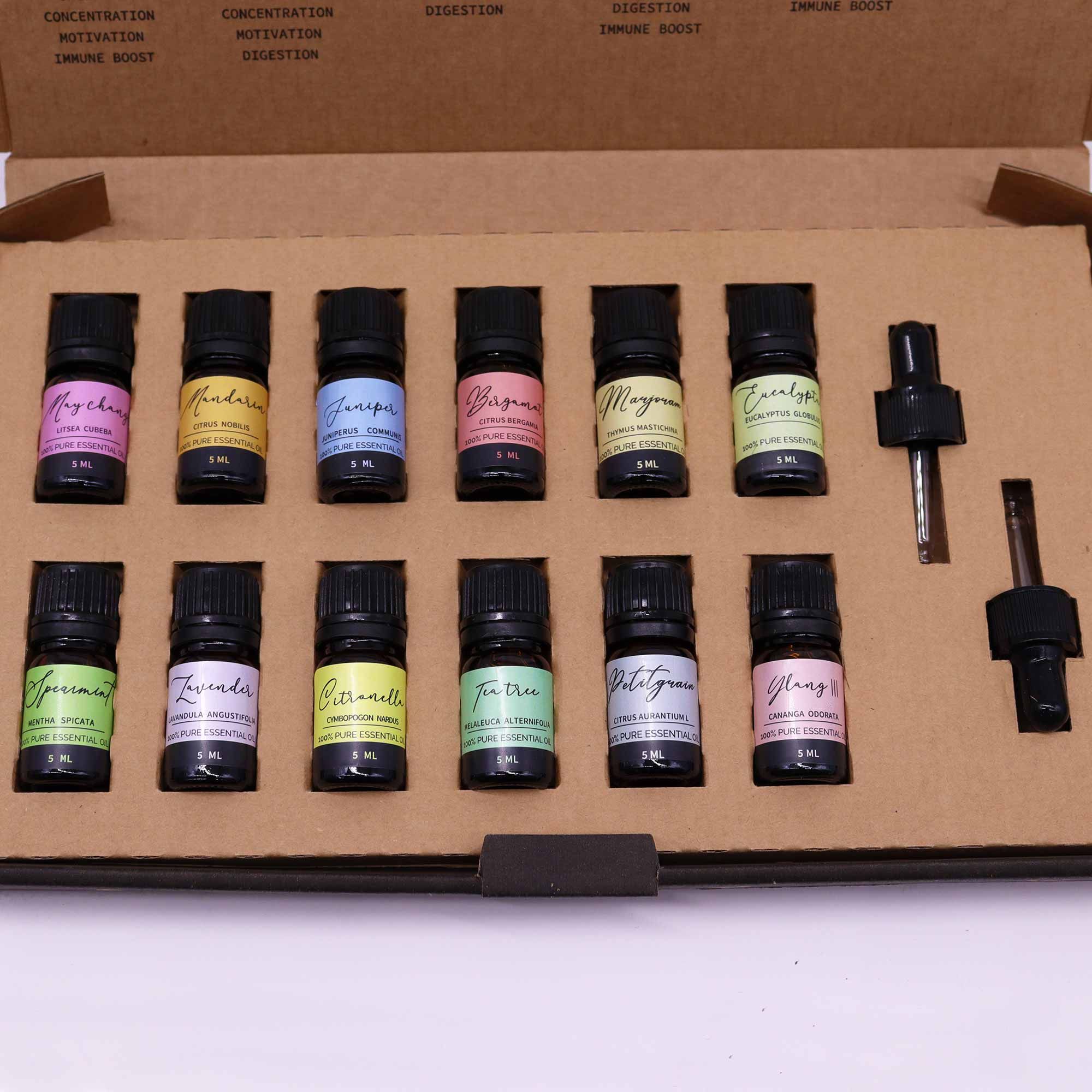 Aromatherapy Essential Oil Set - Spring - Burnt Orchid Organics