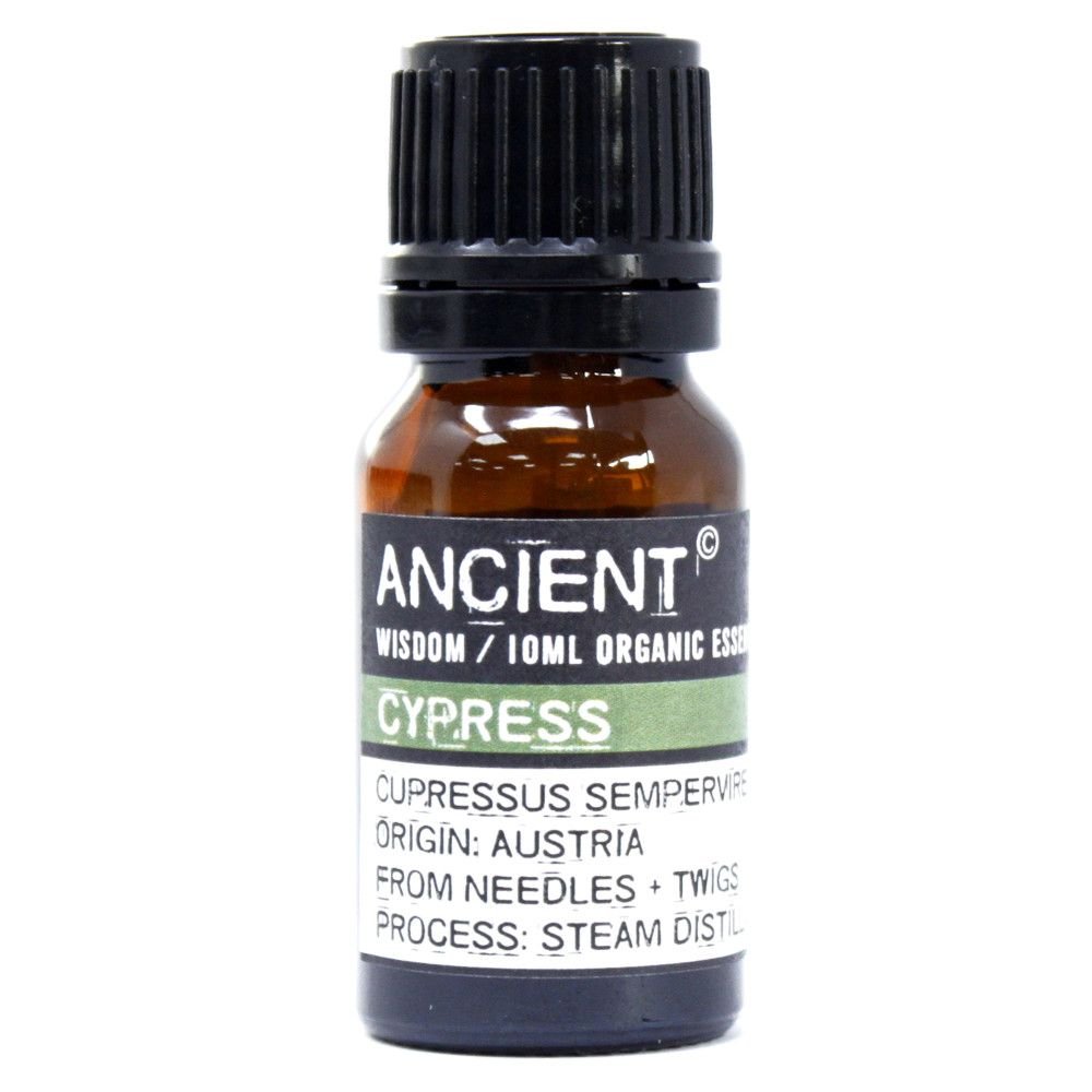 Cypress Organic Essential Oil 10ml - Burnt Orchid Organics