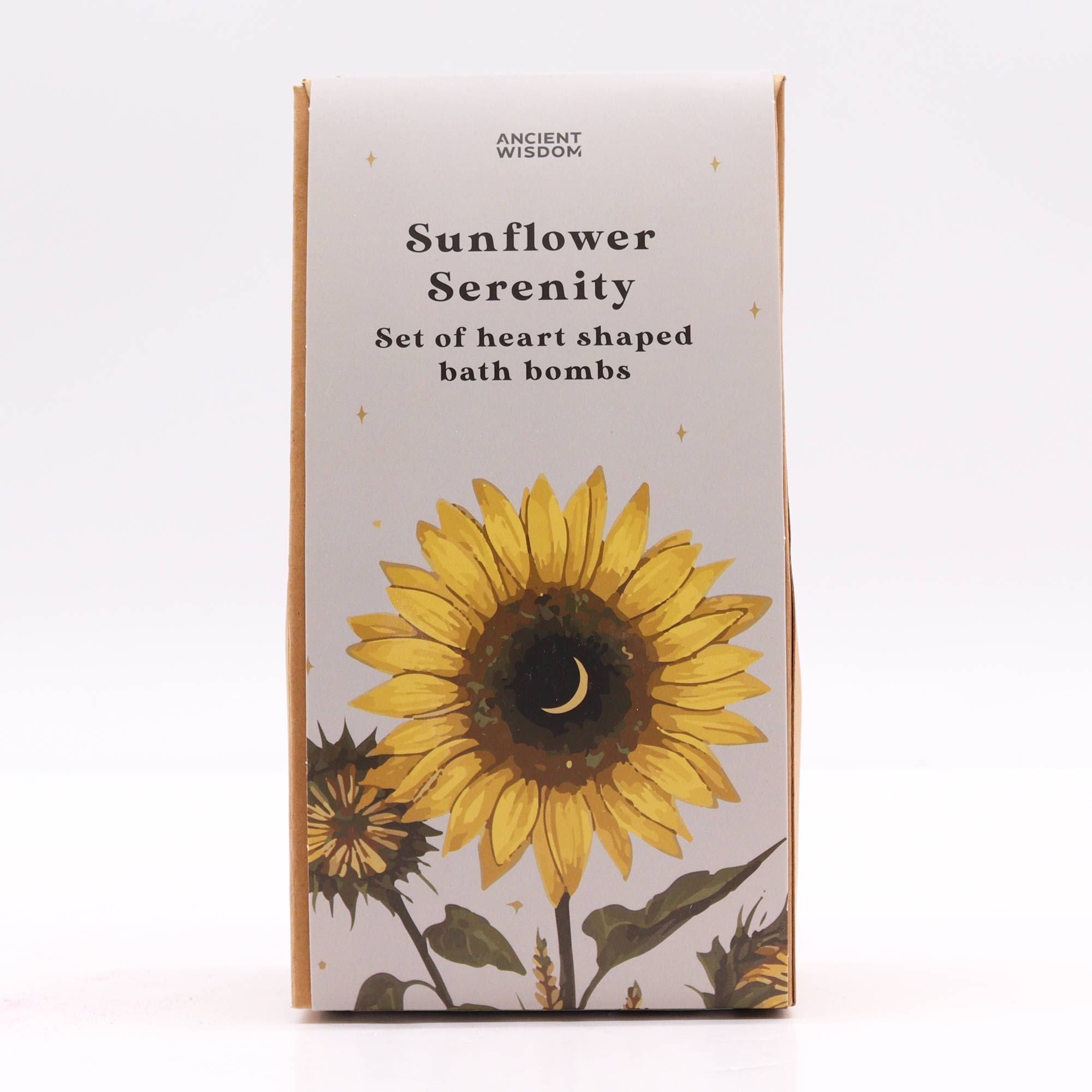 Sunflower Serenity Bath Heart Gift Set - Burnt Orchid Organics
