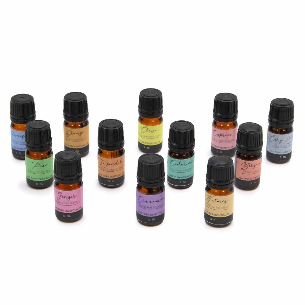 Aromatherapy Essential Oil Set - Autumn Gift Set - Burnt Orchid Organics
