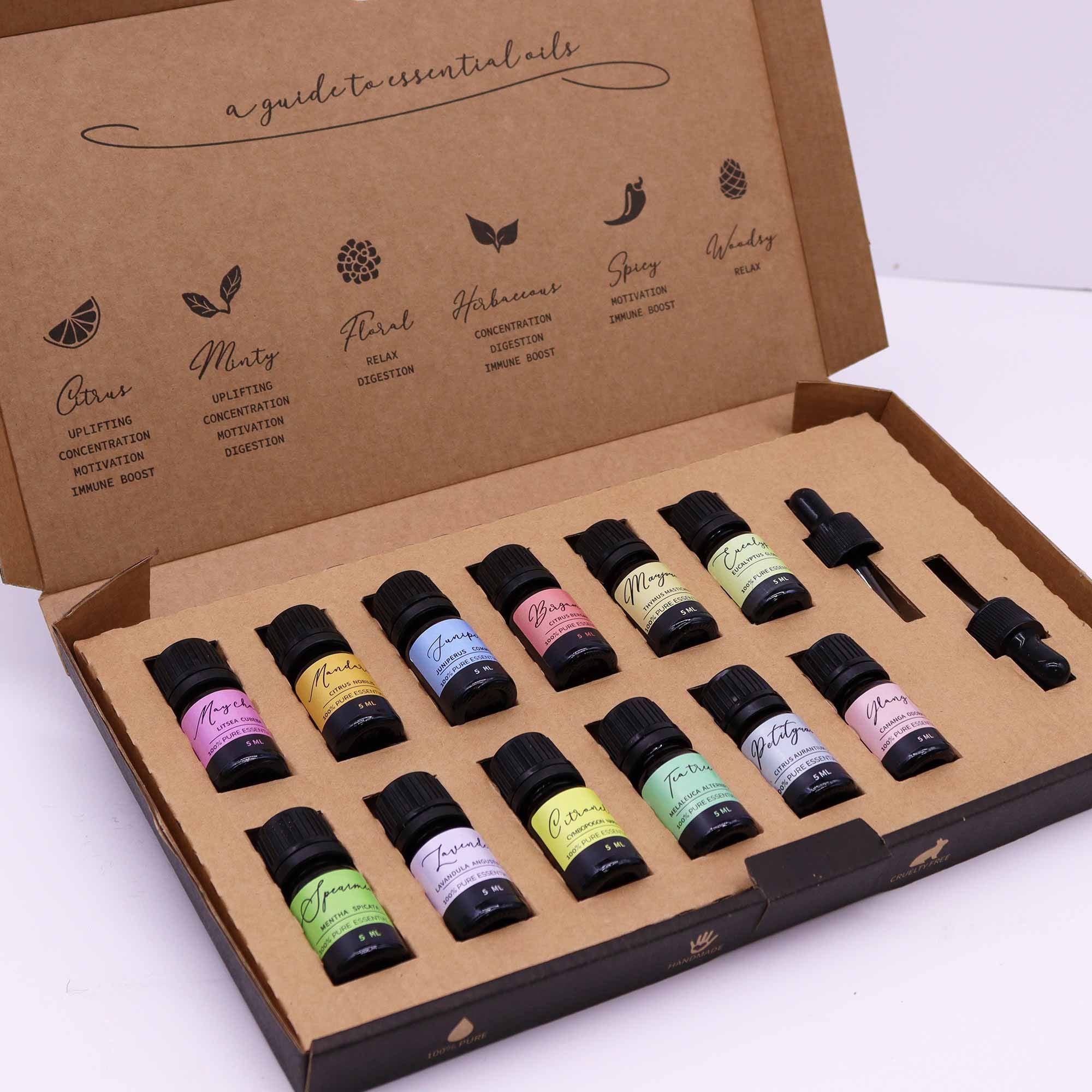 Aromatherapy Essential Oil Set - Spring - Burnt Orchid Organics