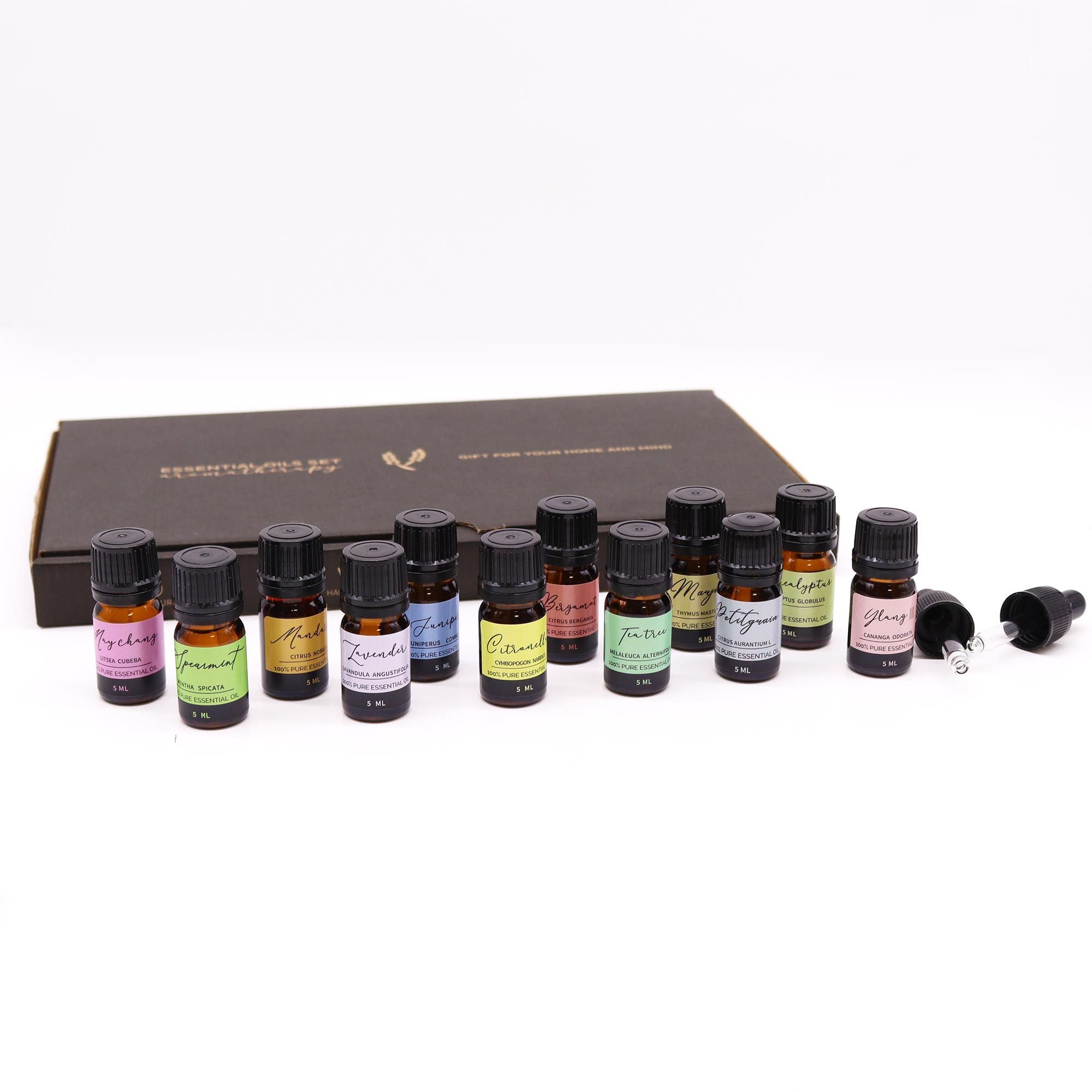 Aromatherapy Essential Oil Set - Spring - Burnt Orchid Organics