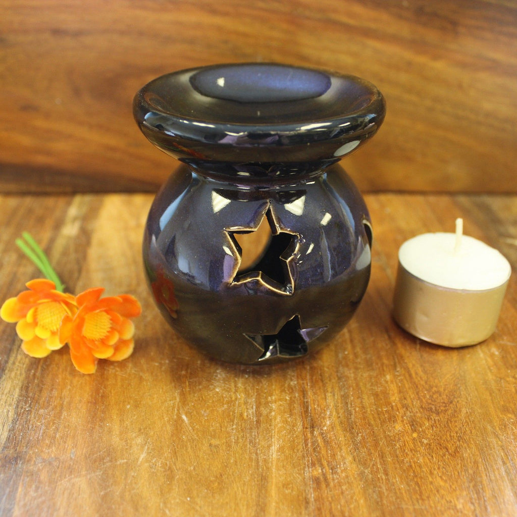 Moon & Star Oil Burners - Burnt Orchid Organics