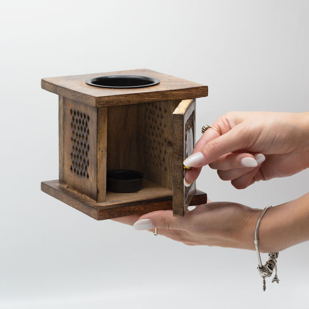 Large Mango Box Burner - Elephant - Burnt Orchid Organics