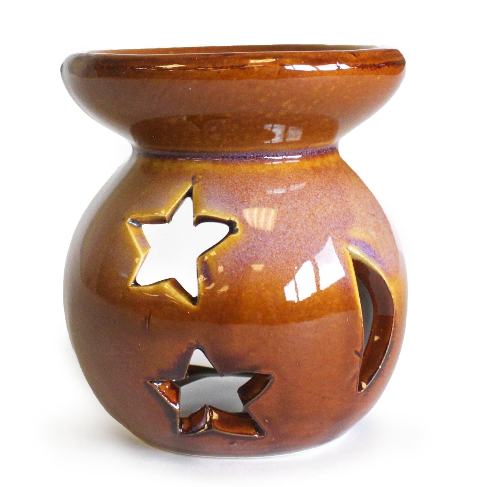 Moon & Star Oil Burners - Burnt Orchid Organics