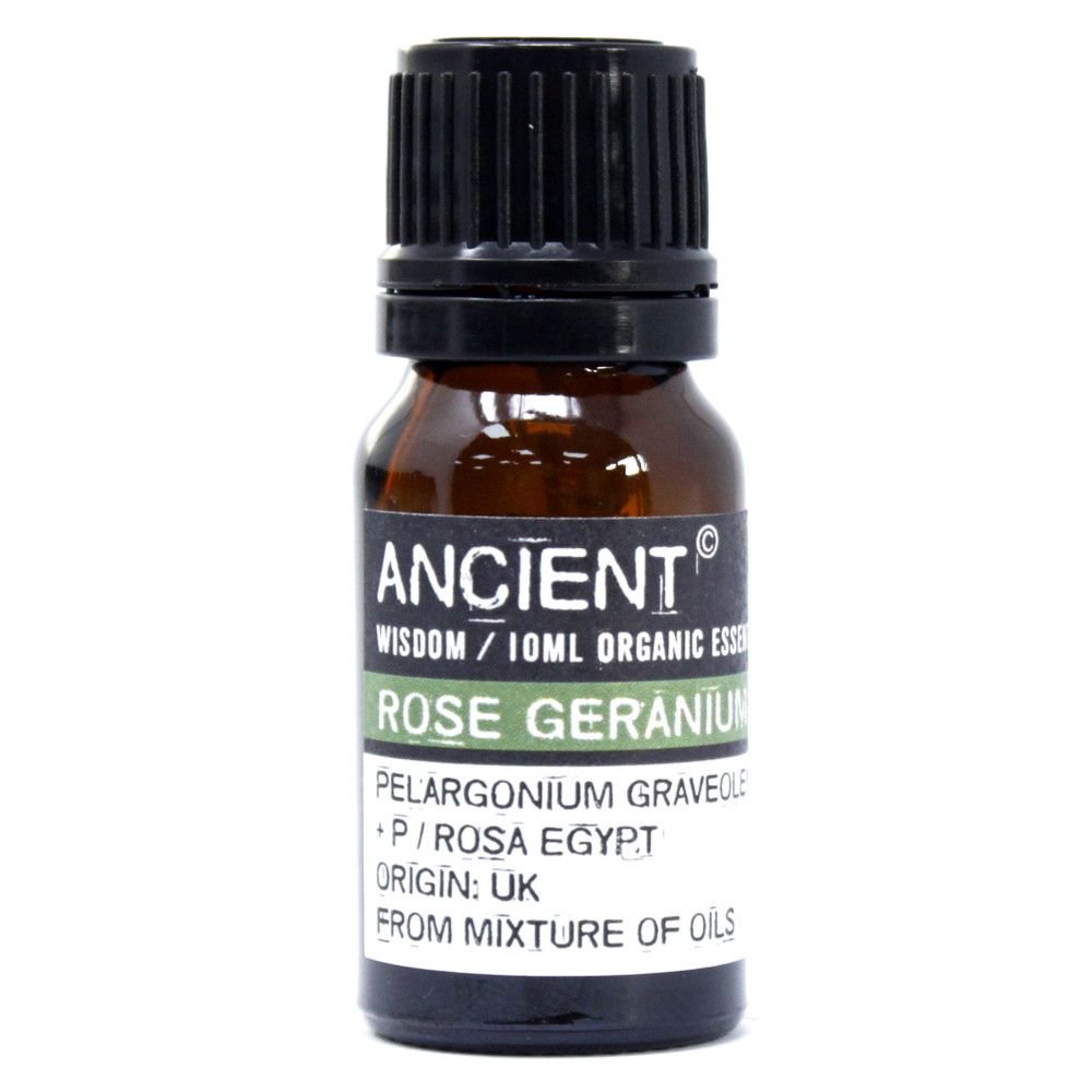 Rose Geranium Organic Essential Oil 10ml - Burnt Orchid Organics