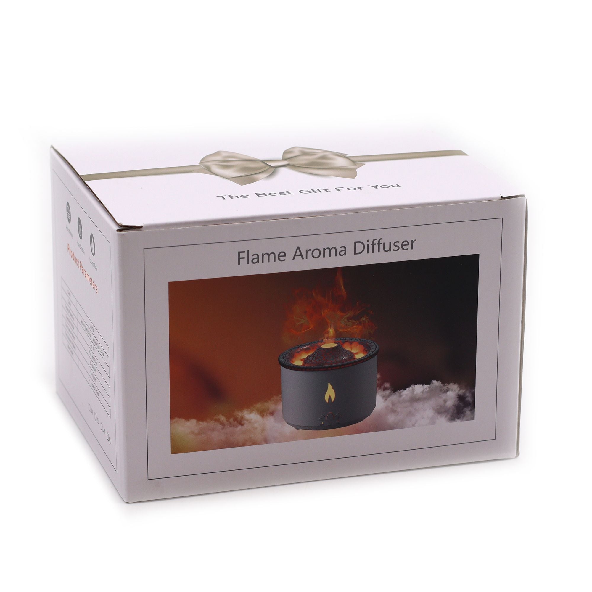 Medium Volcano Effect Aroma Diffuser (plug) Two Colours - 360ml - Burnt Orchid Organics