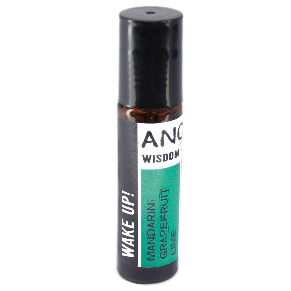 10ml Roll On Essential Oil Blend - Wake up! - Burnt Orchid Organics