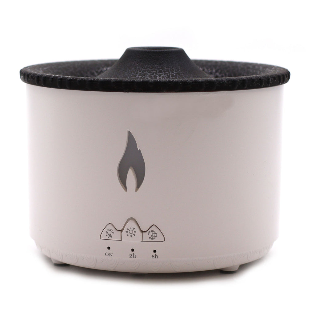 Medium Volcano Effect Aroma Diffuser (plug) Two Colours - 360ml - Burnt Orchid Organics