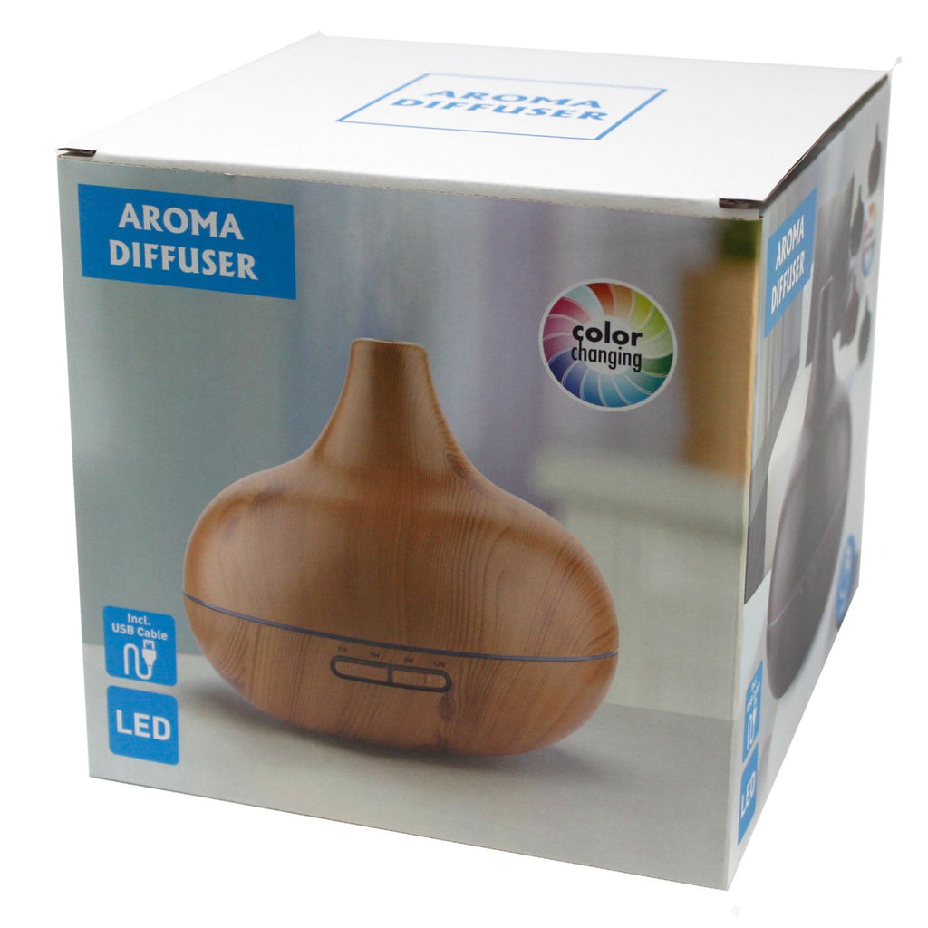 Santorini Atomiser - Shell Effect - USB - Colour Change - Timer - Burnt Orchid Organics