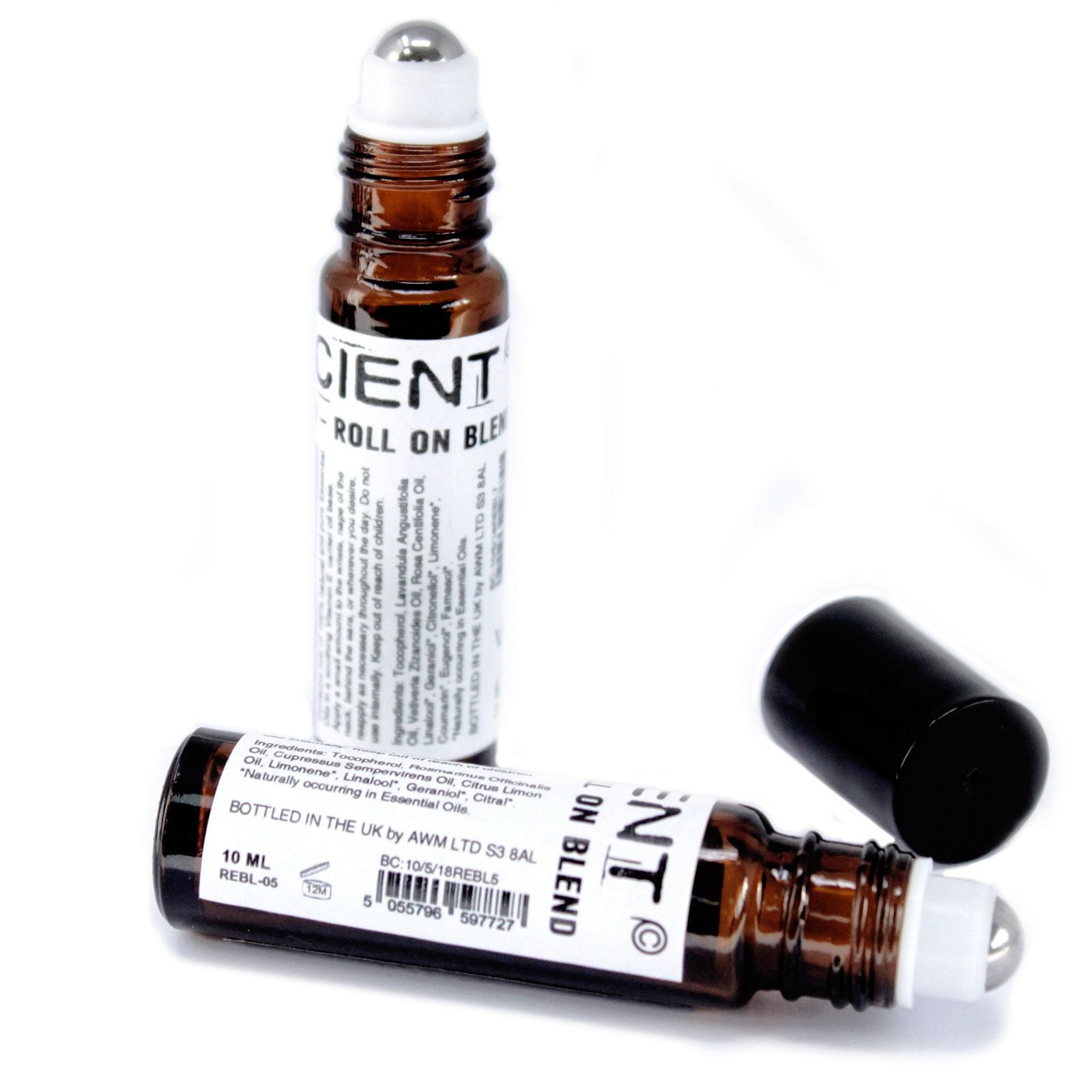 10ml Roll On Essential Oil Blend - Get Physical! - Burnt Orchid Organics