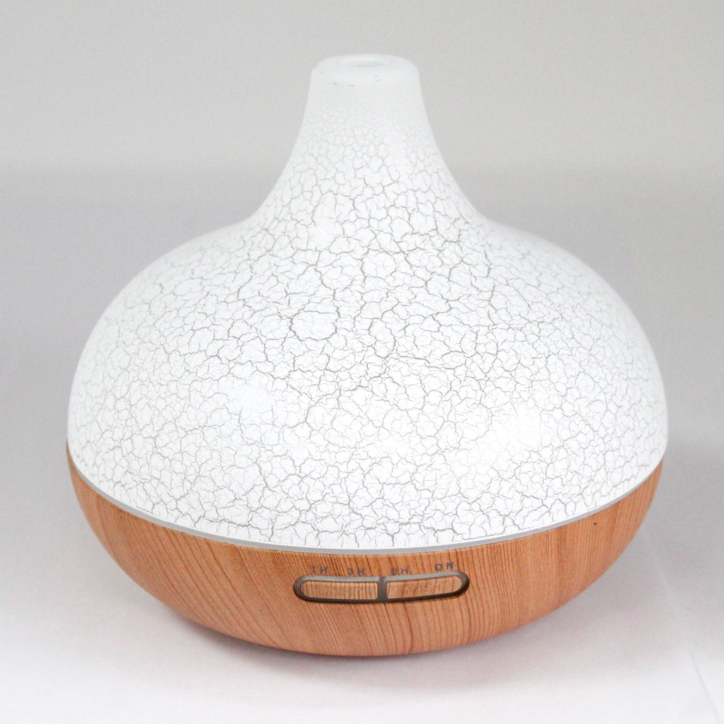 Santorini Atomiser - Shell Effect - USB - Colour Change - Timer - Burnt Orchid Organics