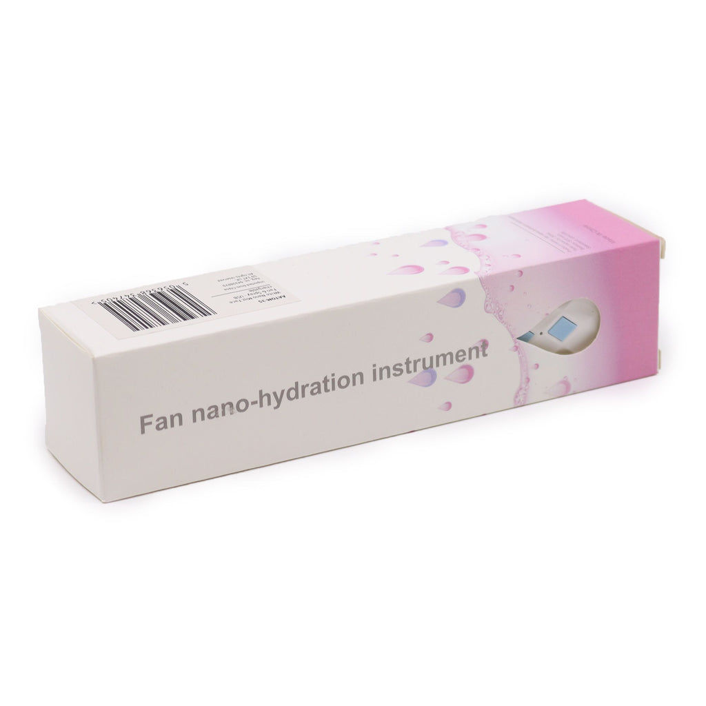 White Nano Mist Face Fan & Spray - USB chargable - Burnt Orchid Organics