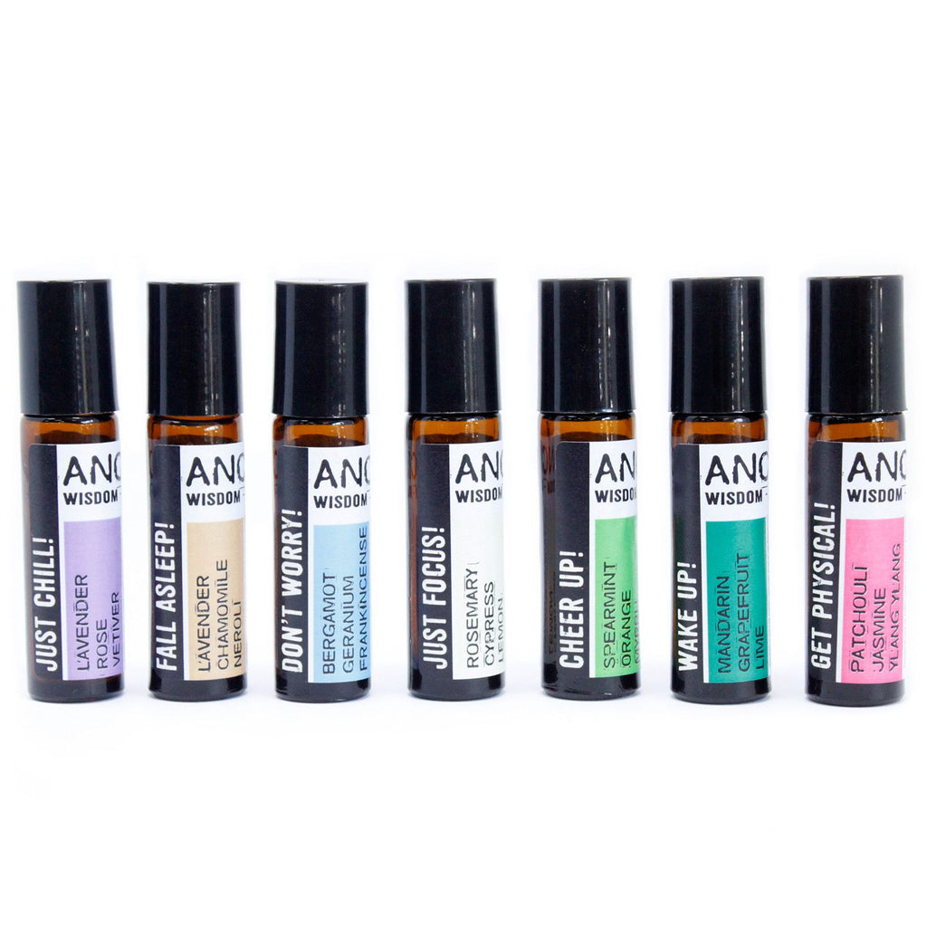 10ml Roll On Essential Oil Blend - Get Physical! - Burnt Orchid Organics