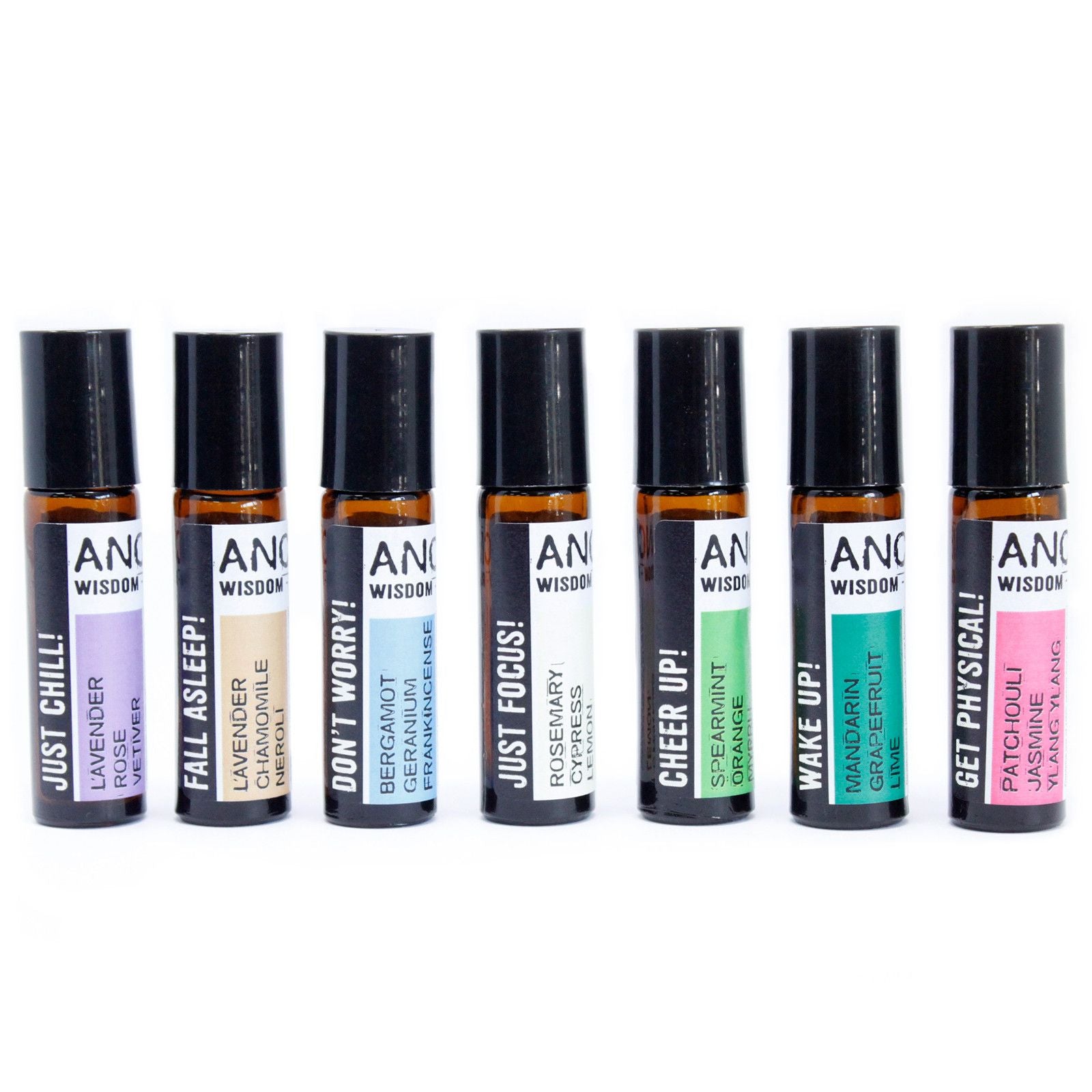 10ml Roll On Essential Oil Blend - Get Physical! - Burnt Orchid Organics