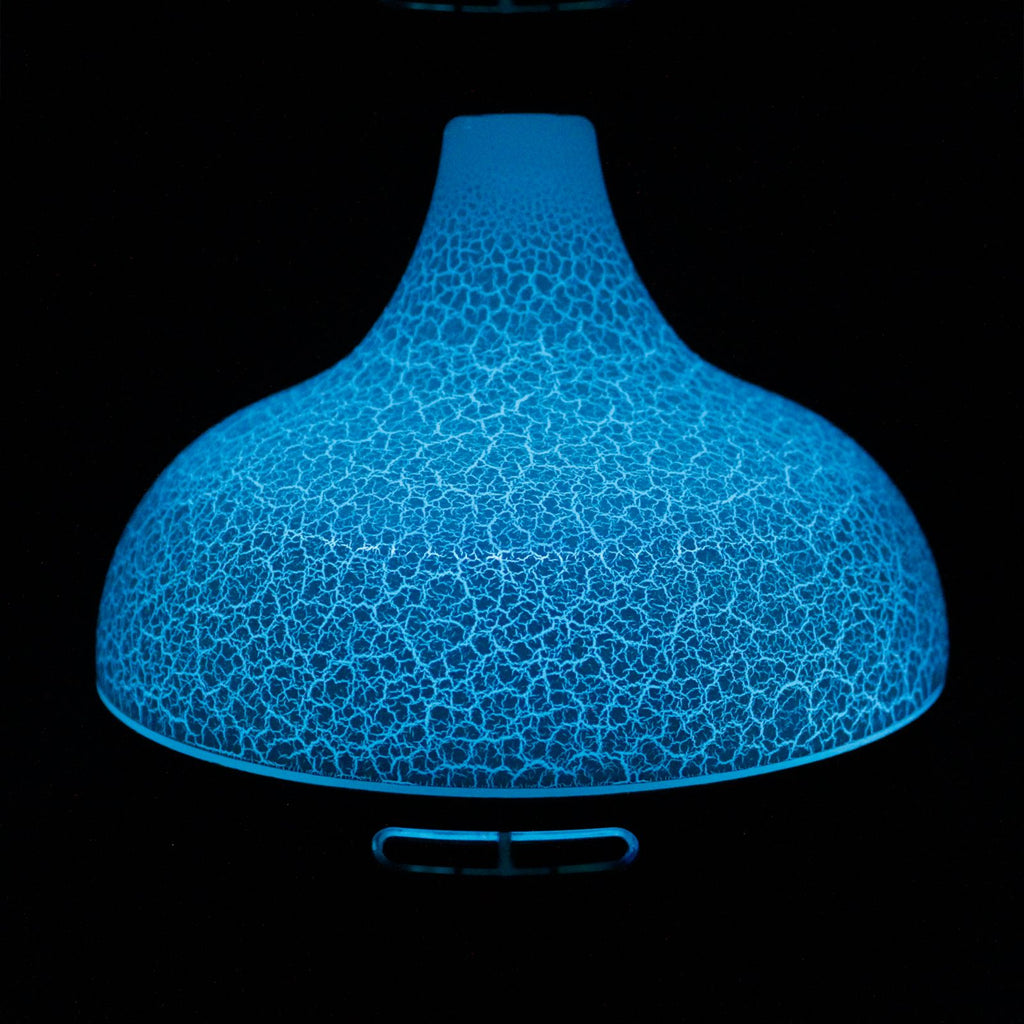 Santorini Atomiser - Shell Effect - USB - Colour Change - Timer - Burnt Orchid Organics