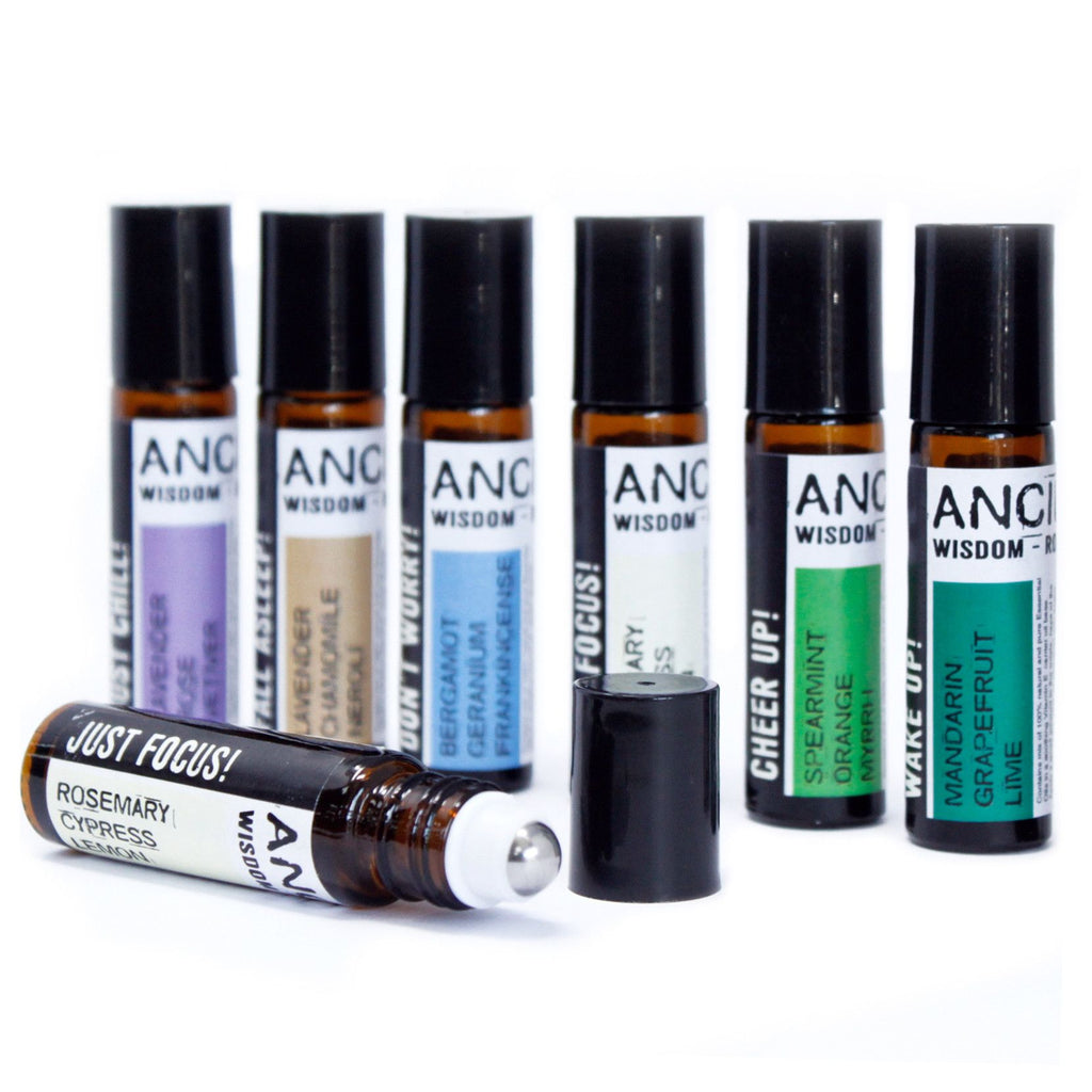 10ml Roll On Essential Oil Blend - Get Physical! - Burnt Orchid Organics