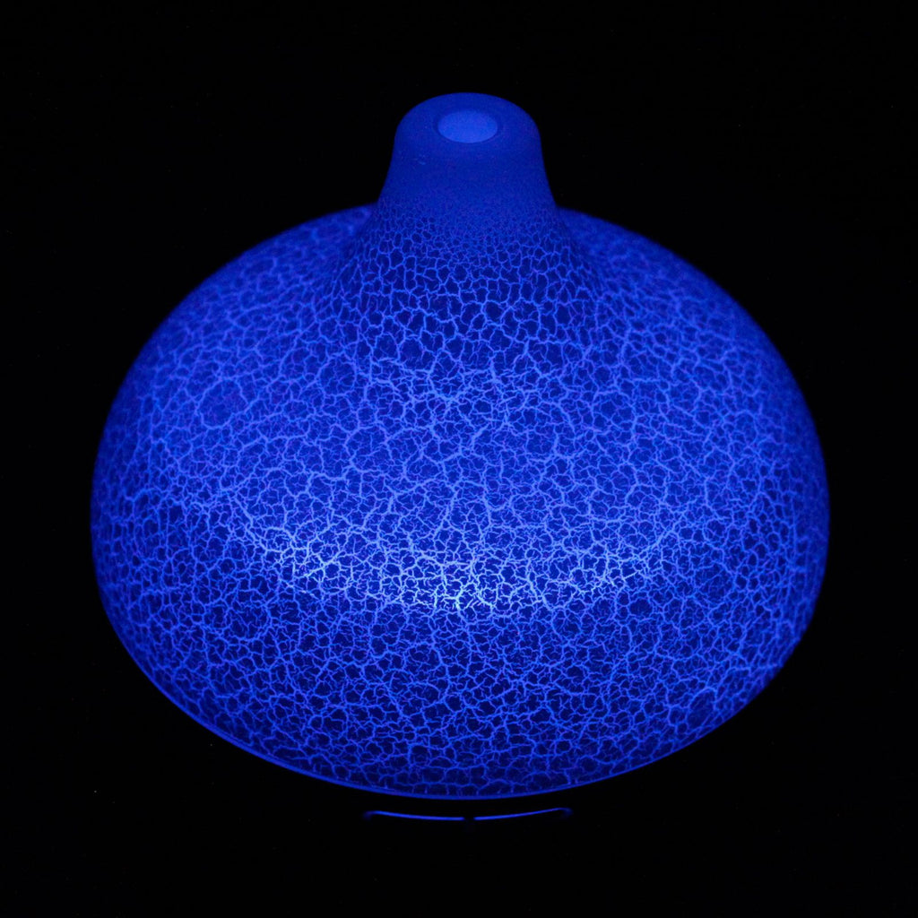 Santorini Atomiser - Shell Effect - USB - Colour Change - Timer - Burnt Orchid Organics