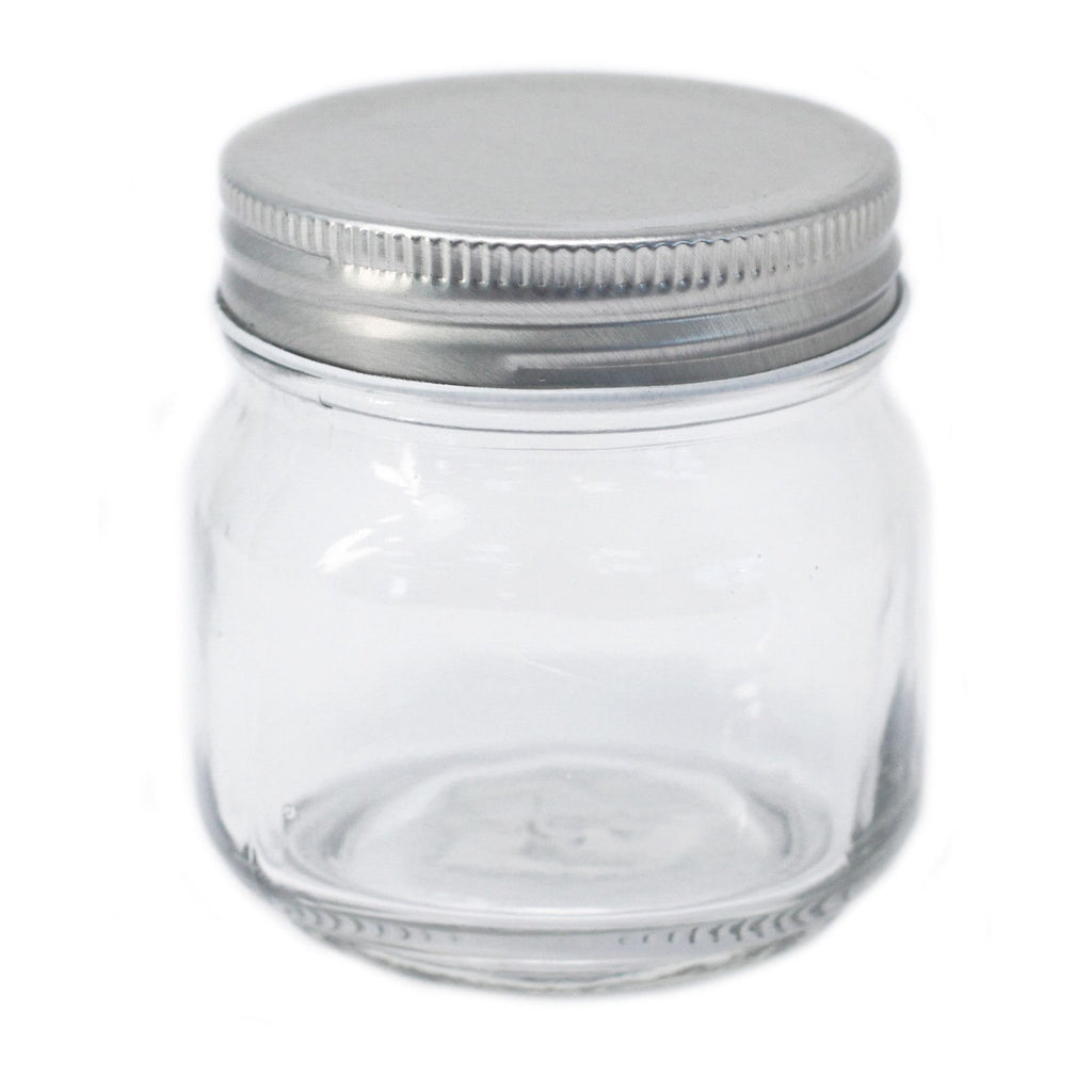 Square Glass Jar with Twist Lid/170ml