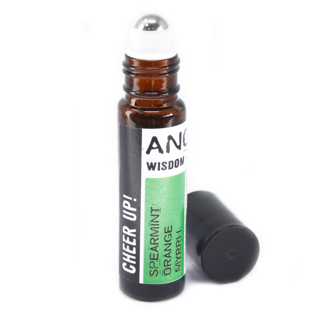 10ml Roll On Essential Oil Blend - Cheer Up! - Burnt Orchid Organics