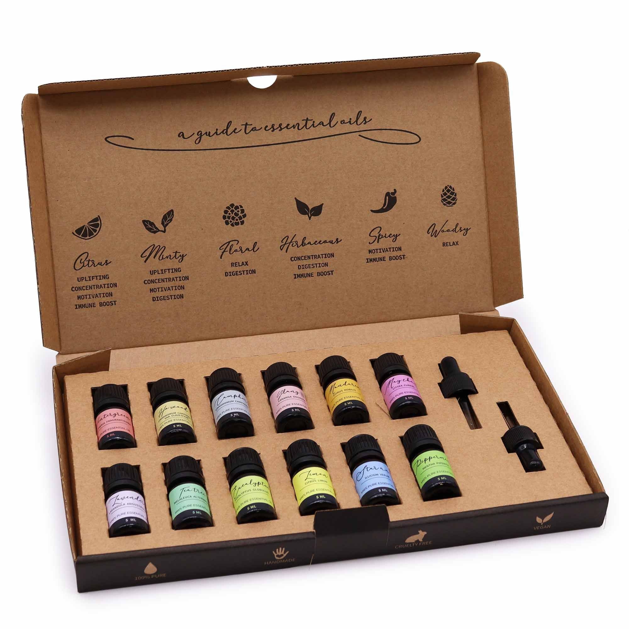 Aromatherapy Essential Oil Set - Starter Pack - Burnt Orchid Organics