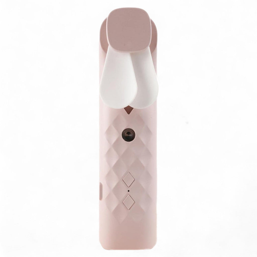 Pink Nano Mist Face Fan & Spray - USB chargable - Burnt Orchid Organics