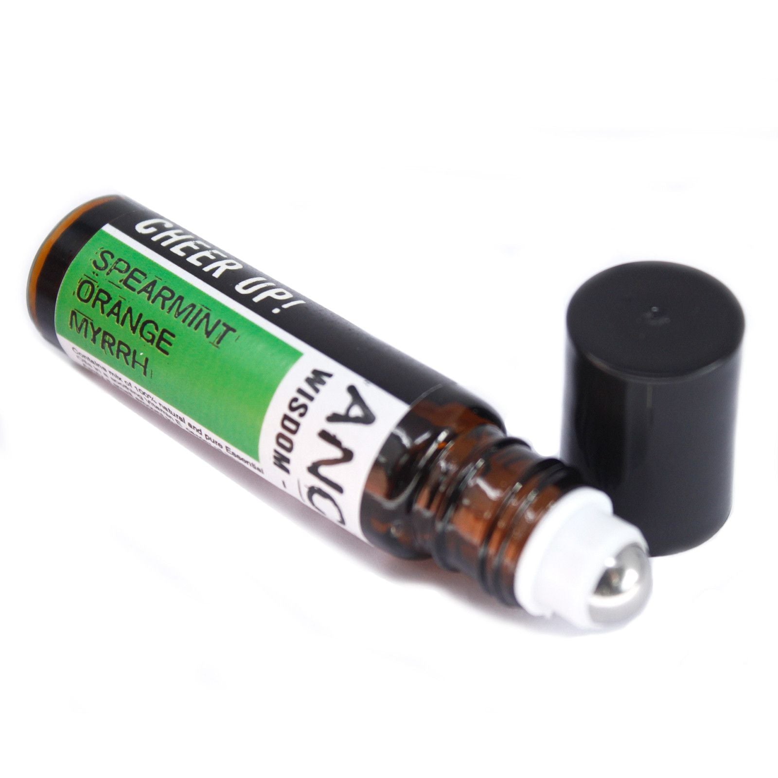 10ml Roll On Essential Oil Blend - Cheer Up! - Burnt Orchid Organics