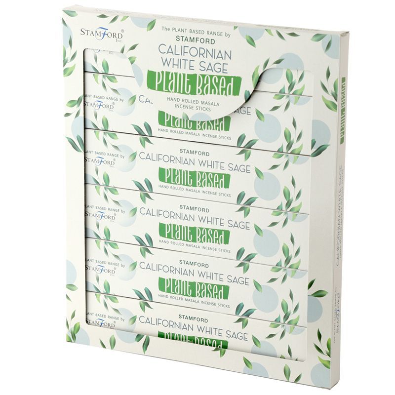 Plant Based Masala Incense Sticks - Californian White Sage - Burnt Orchid Organics