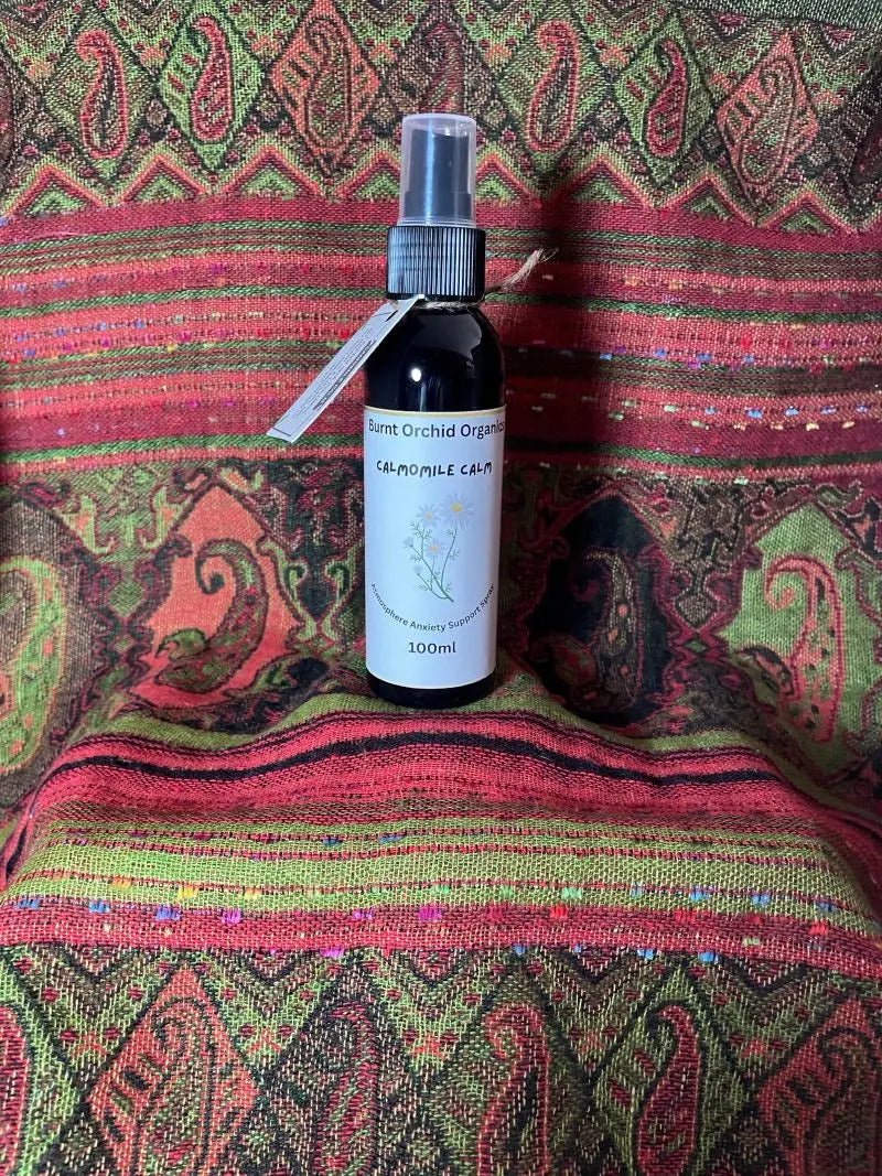 Anxiety Aromatherapy Support Spray — Calmomile Calm - Burnt Orchid Organics