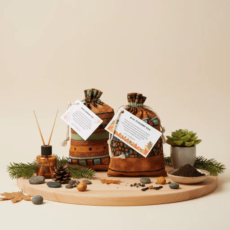 Mini Sensory Bags - Burnt Orchid Organics